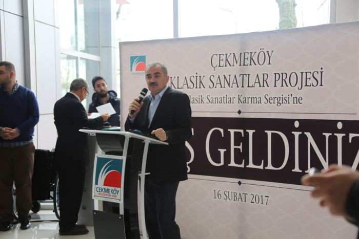 16.02.2017 - ÇEKMEKÖYâ€™DE KLASİK SANATLAR 7 SERGİ 7 SEMİNER BİRİNCİ PROGRAM SERGİSİ