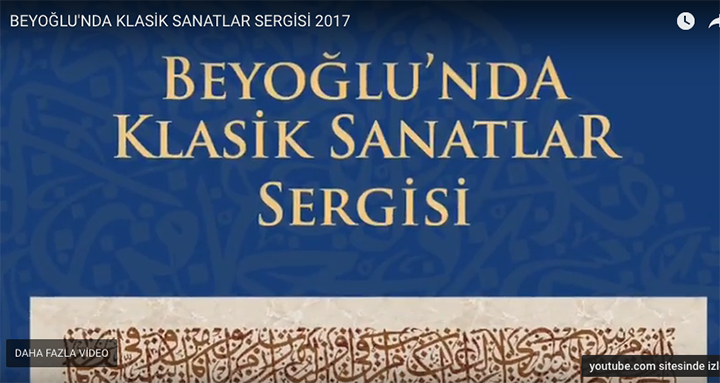 BEYOĞLU'NDA KLASİK SANATLAR SERGİSİ