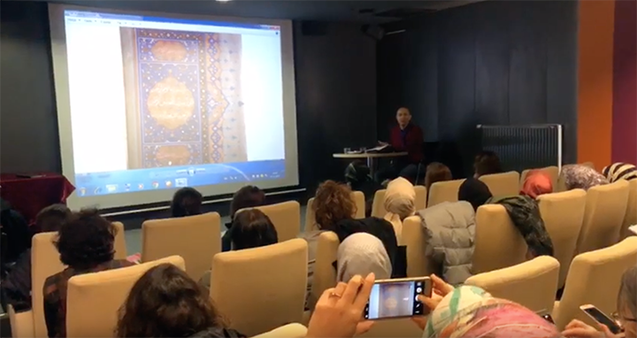 Prof.Dr.Faruk TAŞKALE Hocamız ile Tezhip Sanatında Terminoloji Konulu Seminerimiz_1