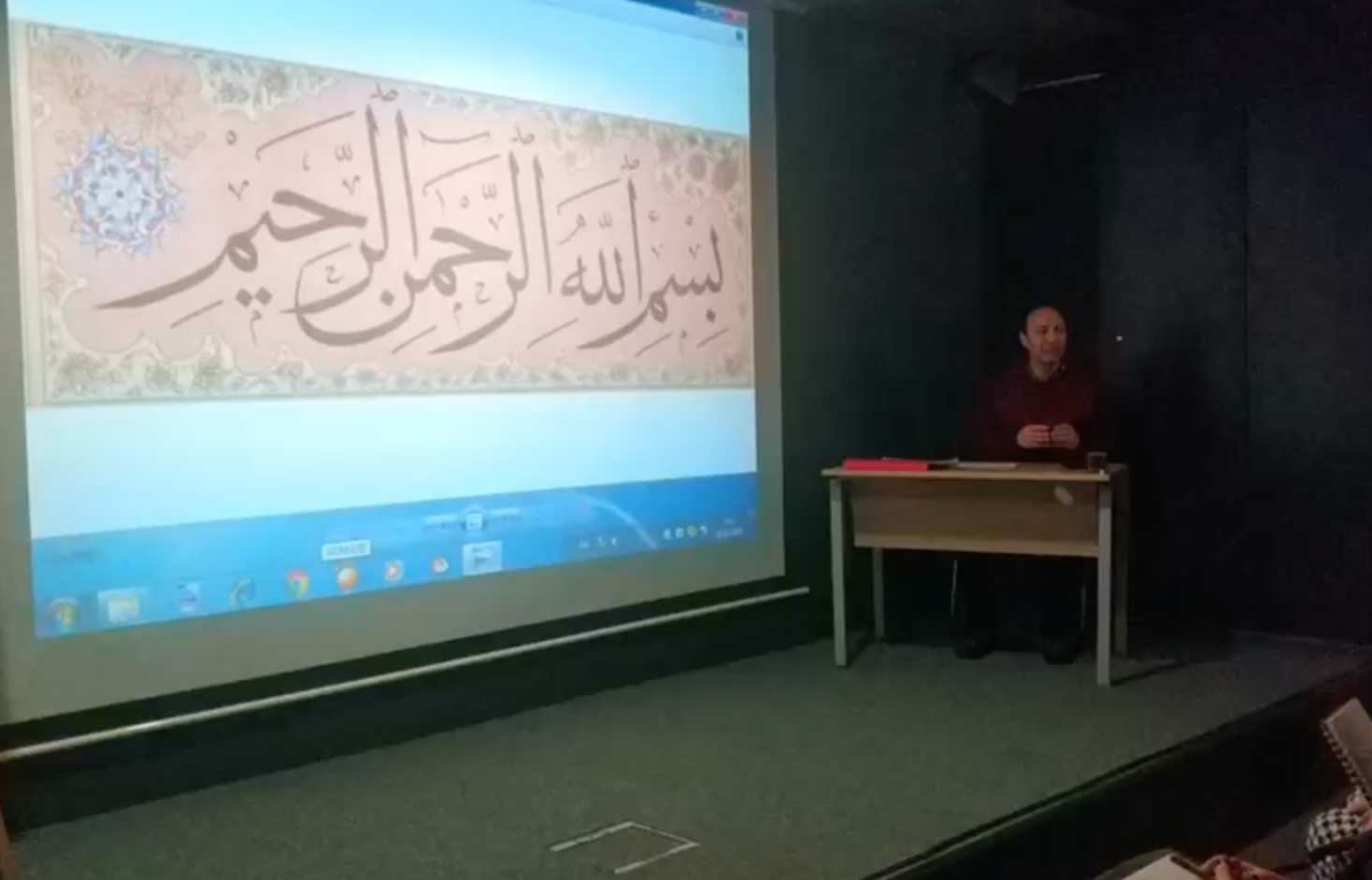 Prof.Dr.Faruk TAŞKALE Hocamız ile Tezhip Sanatında Terminoloji Konulu Seminerimiz_2_08.02.2020