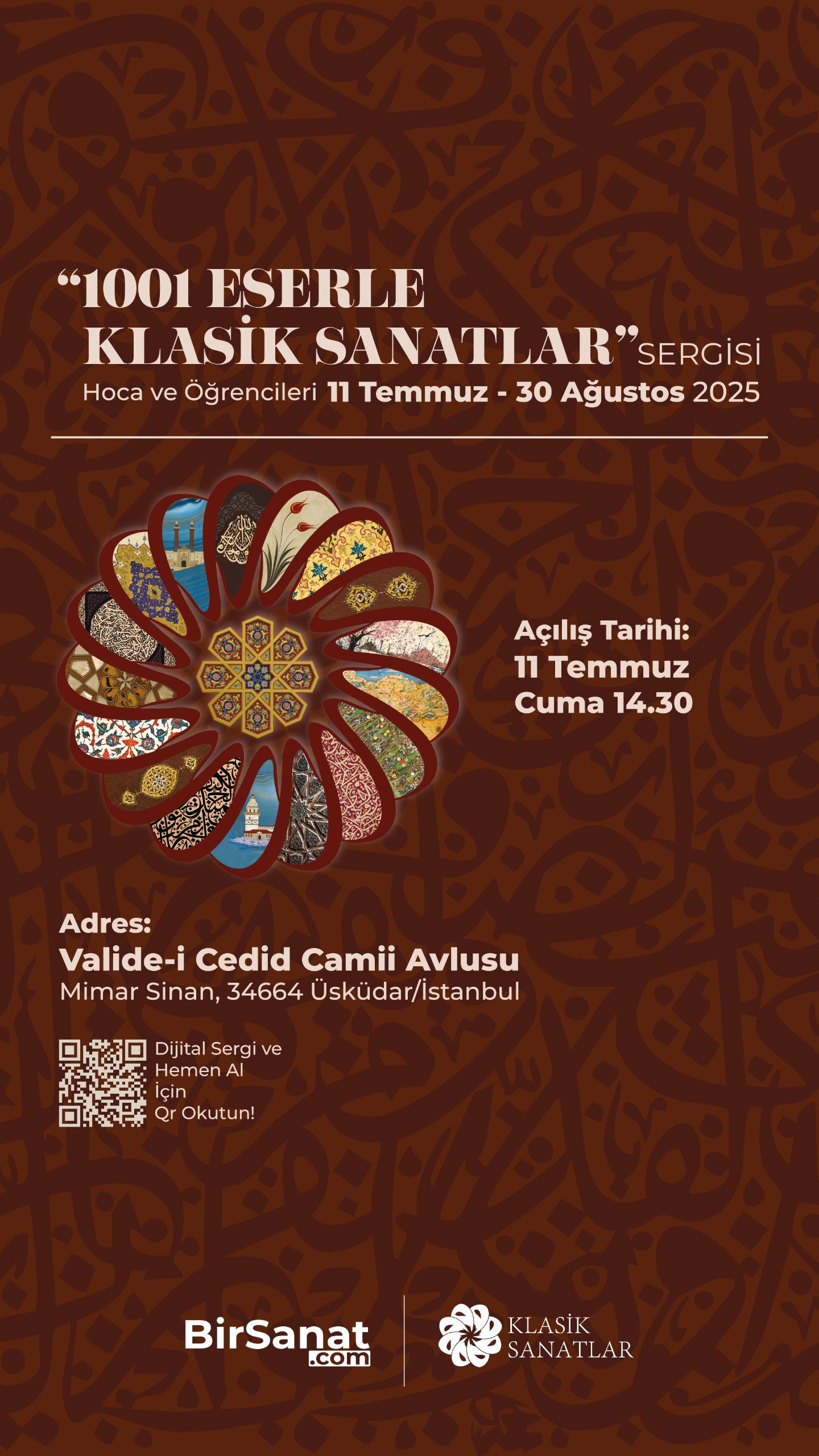 1001 Eserle Klasik Sanatlar Sergisi